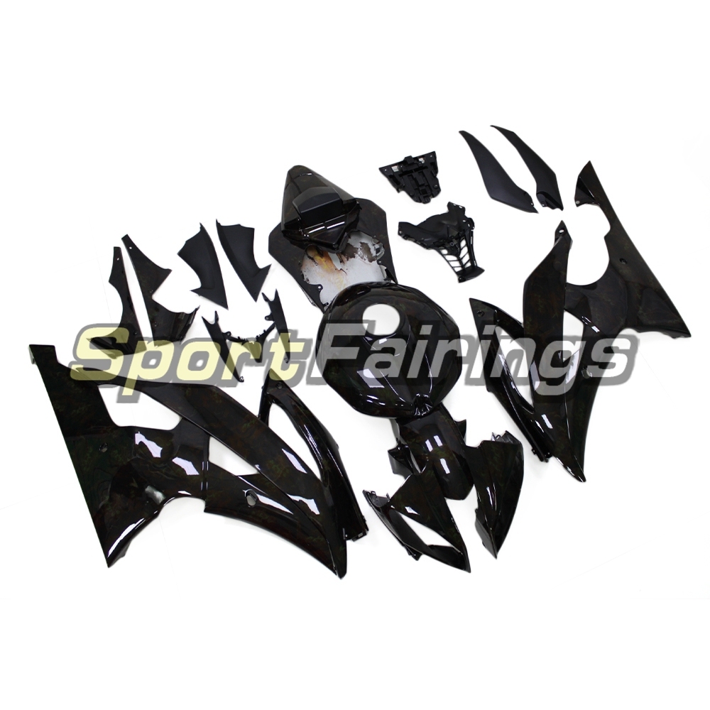 Fairing Kit Fit For Yamaha YZF R6 2008 - 2016 - Water transfer