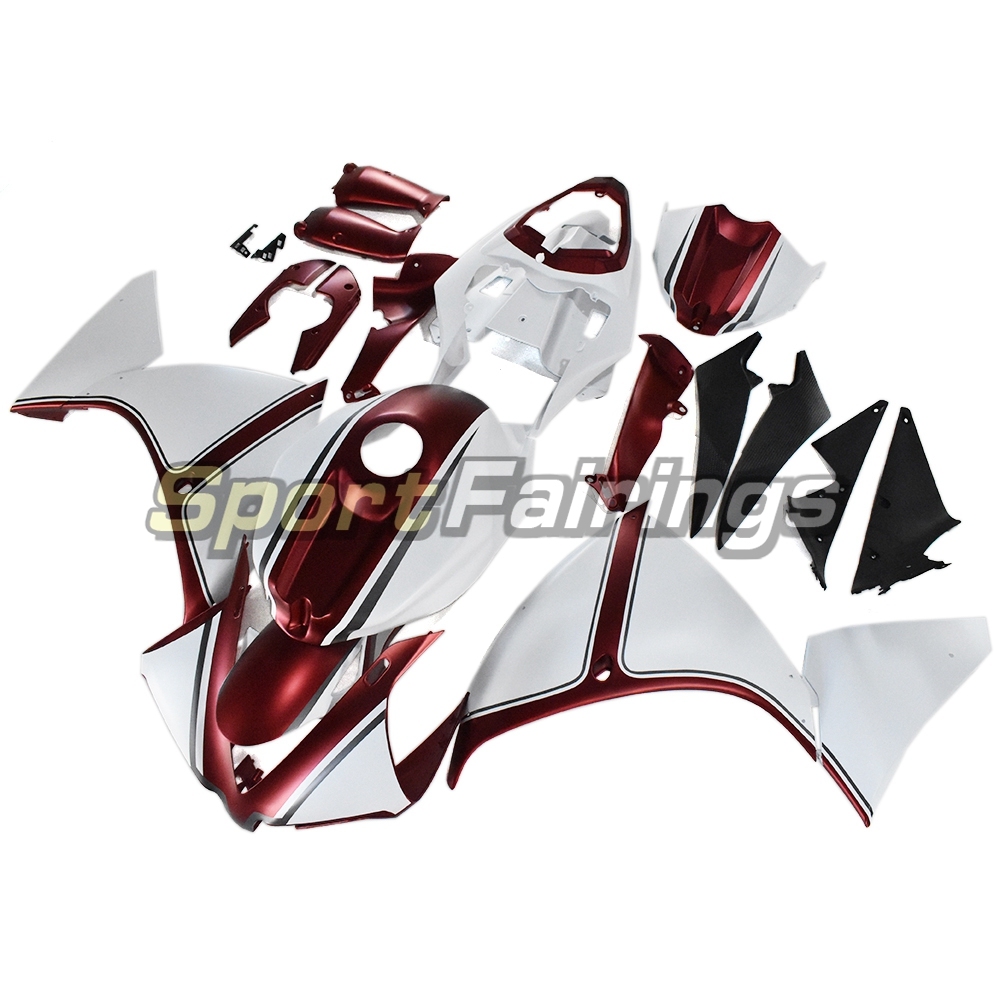 Fairing Kit Fit For Yamaha YZF R1 2012 - 2014 - White Red