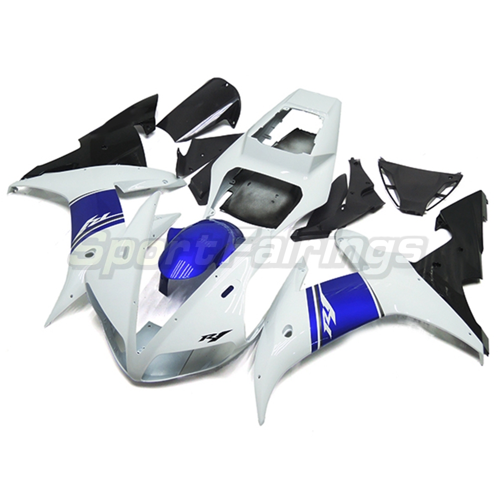 Fairing Kit Fit For Yamaha YZF1000 R1 2002 2003 - White Blue Black