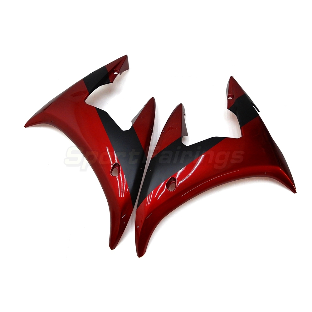 ABS Fairing Kit Fit For Yamaha YZF600 R6 2003 2004 - Candy Red Black