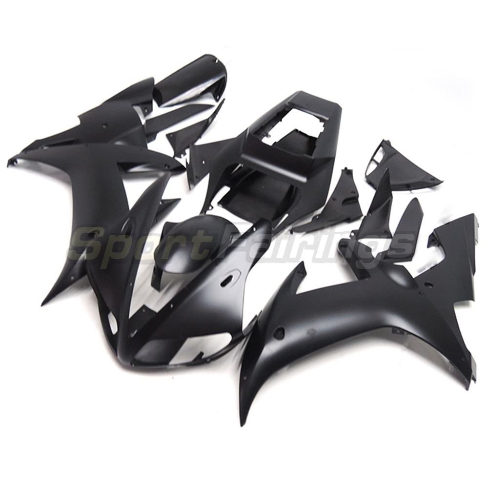 Fairing Kit Fit For Yamaha YZF1000 R1 2002 2003 - Matte Black