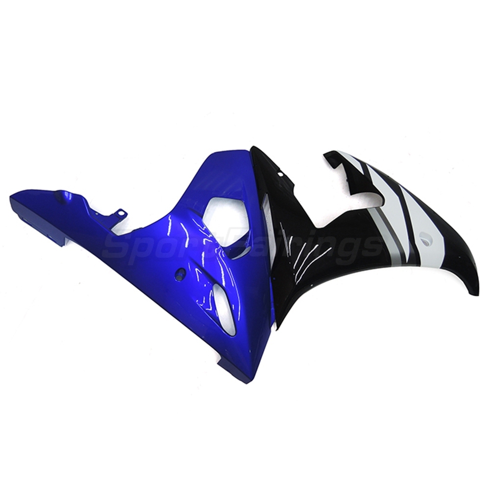 ABS Fairing Kit Fit For Yamaha YZF600 R6 2003 2004 - White Blue Black