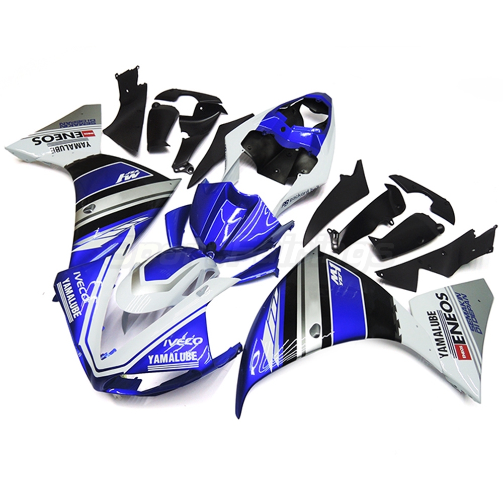 Fairing Kit Fit For Yamaha YZF1000 R1 2009 - 2011 - Blue Silver White