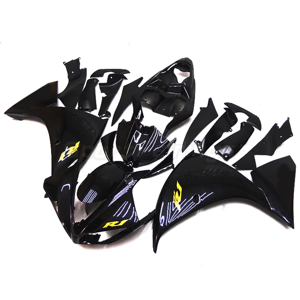 Fairing Kit Fit For Yamaha YZF1000 R1 2009 - 2011 - Gloss Black