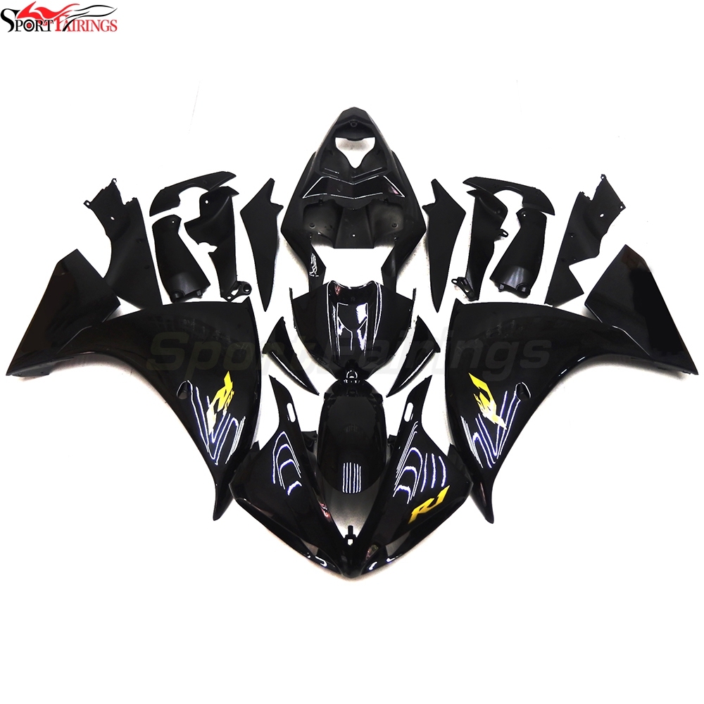 Fairing Kit Fit For Yamaha YZF1000 R1 2009 - 2011 - Gloss Black