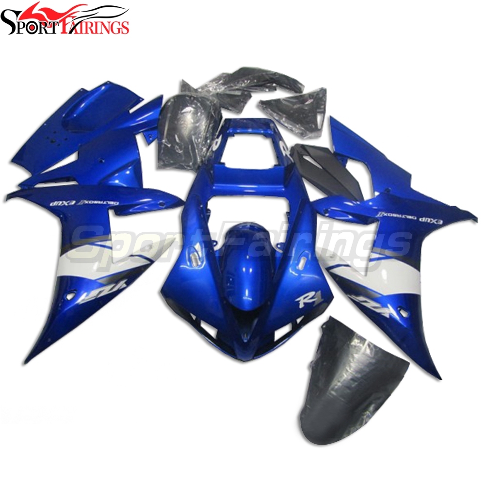 Fairing Kit Fit For Yamaha YZF1000 R1 2002 2003 - White Blue