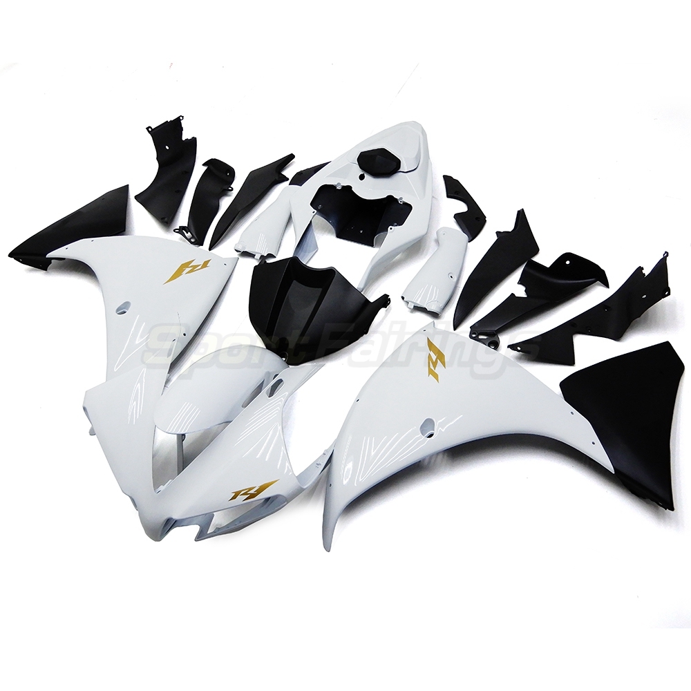 ABS Fairing Kit Fit For Yamaha YZF1000 R1 2012 - 2014 - White Black