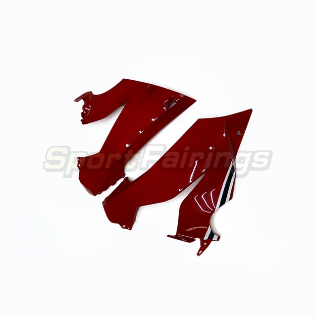 Fairing Kit fit for Honda CBR650R 2019 - 2020 - Red wtih Black White Stripes