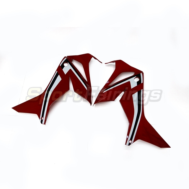 Fairing Kit fit for Honda CBR650R 2019 - 2020 - Red wtih Black White Stripes