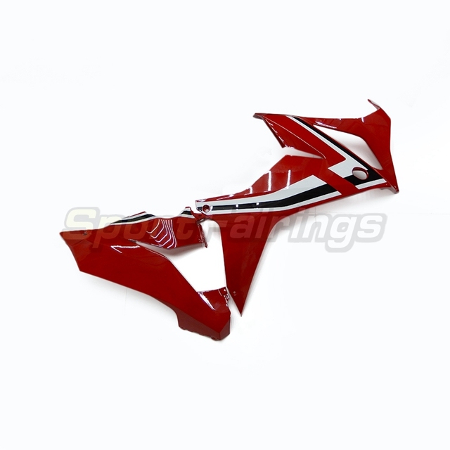 Fairing Kit fit for Honda CBR650R 2019 - 2020 - Red wtih Black White Stripes