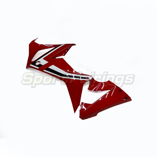 Fairing Kit fit for Honda CBR650R 2019 - 2020 - Red wtih Black White Stripes