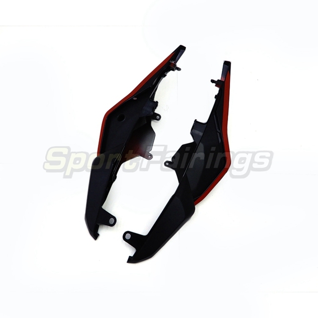 Fairing Kit fit for Honda CBR650R 2019 - 2020 - Matte Black with Red Lines