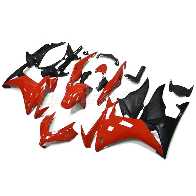 Fairing Kit fit for Honda CBR500R 2013 - 2015 - Gloss Red Matte Black Lower