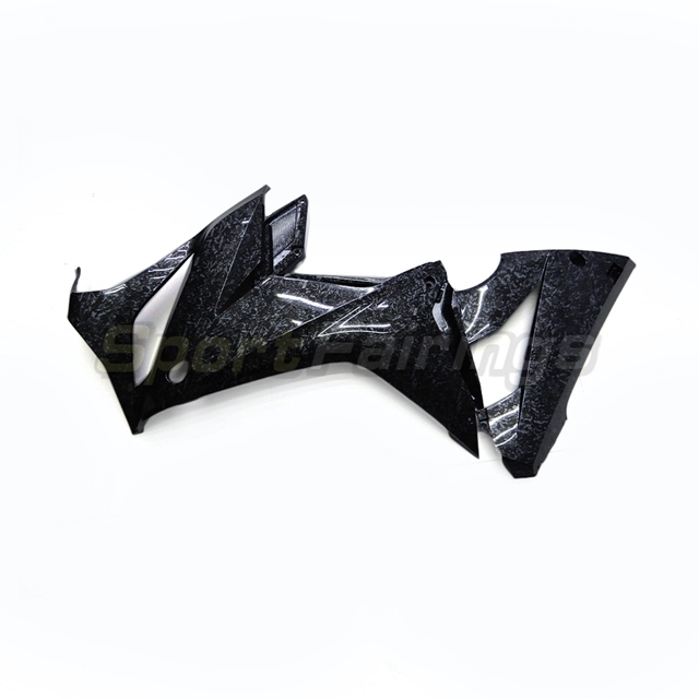 Carbon Effect ABS Plastic Fairing Kit fit for Honda CBR650R 2019 - 2020 - Forged Pattern Marbling