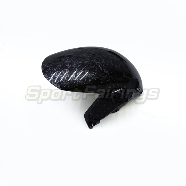 Carbon Effect ABS Plastic Fairing Kit fit for Honda CBR650R 2019 - 2020 - Forged Pattern Marbling