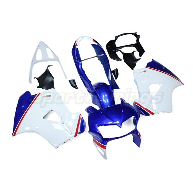 Fairing Kit fit for Honda VFR800 1998 - 2001 - White Blue Red
