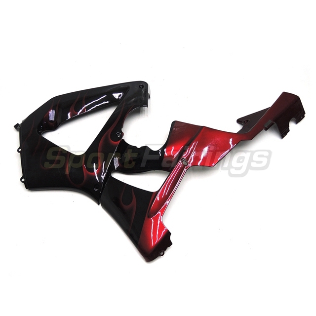 Fairing Kit fit for Honda CBR900RR 2000-2001 - Black Dark Red