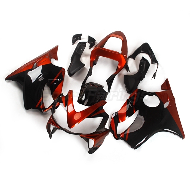 Fairing Kit fit for Honda CBR600F4i 2001 - 2003 - Black Gloss Orange