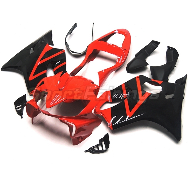 Fairing Kit fit for Honda CBR600F4i 2001 - 2003 - Red Black