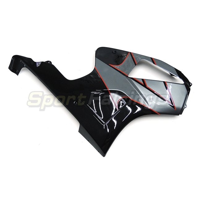 Fairing Kit fit for Honda VTR1000 RC51 SP1 SP2 2000 - 2006 - Black Silver
