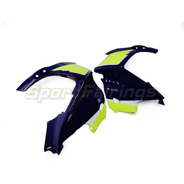 Fairing Kit fit for Honda CBR600F3 1995 - 1996 - Neon Yellow Dark Blue White
