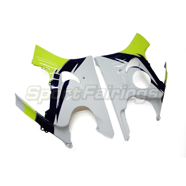 Fairing Kit fit for Honda CBR600F3 1995 - 1996 - Neon Yellow Dark Blue White