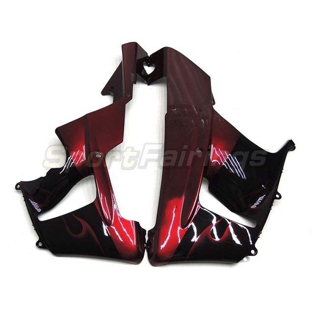 Fairing Kit fit for Honda CBR900RR 2000-2001 - Black Dark Red