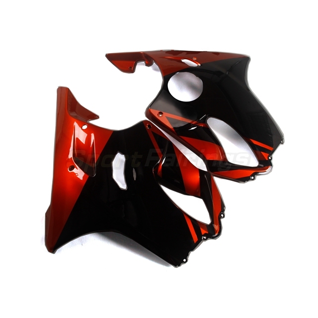 Fairing Kit fit for Honda CBR600F4i 2001 - 2003 - Black Gloss Orange