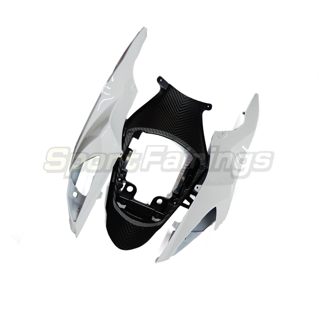 Sportfairings Fairing Kit fit for Suzuki GSXR600 GSXR750 2011 - 2021 - Black White