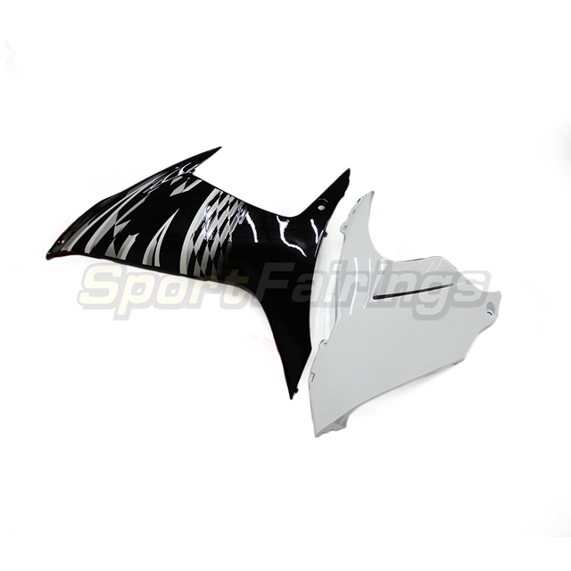 Sportfairings Fairing Kit fit for Suzuki GSXR600 GSXR750 2011 - 2021 - Black White