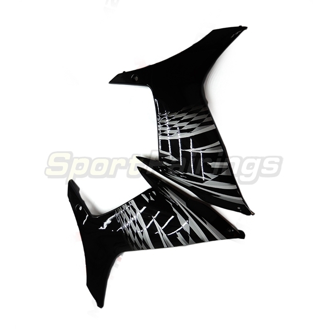 Sportfairings Fairing Kit fit for Suzuki GSXR600 GSXR750 2011 - 2021 - Black White