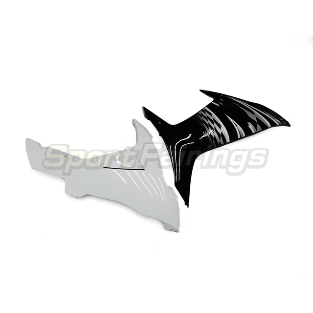 Sportfairings Fairing Kit fit for Suzuki GSXR600 GSXR750 2011 - 2021 - Black White