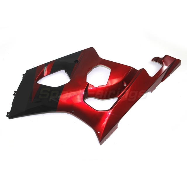 Sportfairings Fairing Kit fit for Suzuki GSXR1000 2003 - 2004 - Black Dark Red