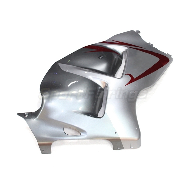 Sportfairings Fairing Kit fit for Suzuki Hayabusa GSX1300R 1997 - 2007 - Silver Grey