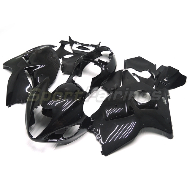 Sportfairings Fairing Kit fit for Suzuki Hayabusa GSX1300R 1997 - 2007 - Gloss Black