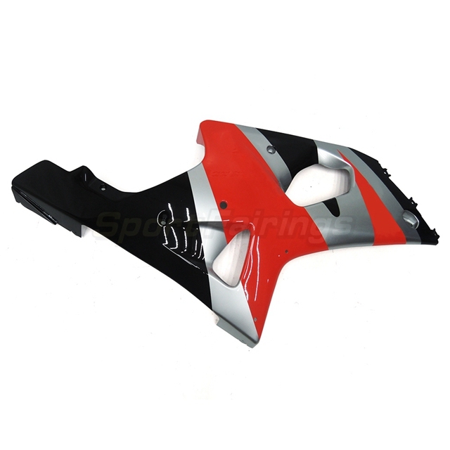 Sportfairings Fairing Kit fit for Suzuki GSXR1000 2000 - 2002 - Red Black Silver