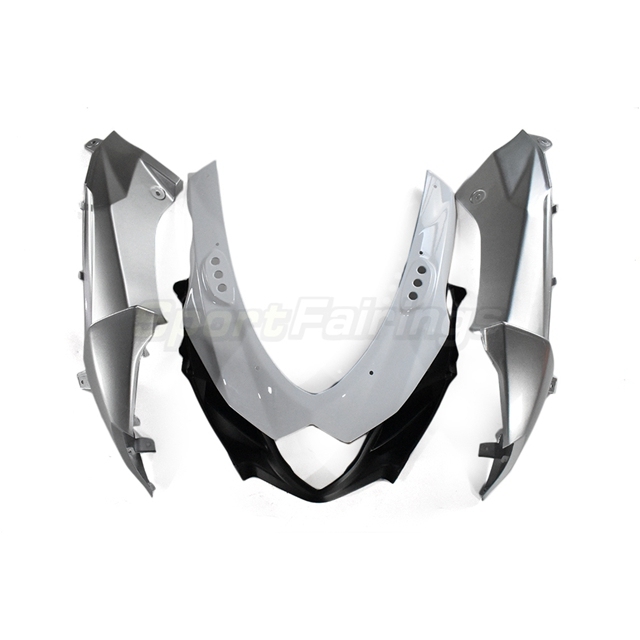 Sportfairings Fairing Kit fit for Suzuki GSXR1000 2009 - 2016 - White Black Grey