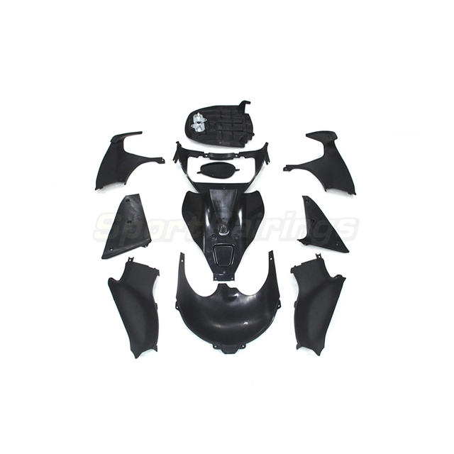 Sportfairings Fairing Kit fit for Suzuki Hayabusa GSX1300R 1997 - 2007 - Silver Grey