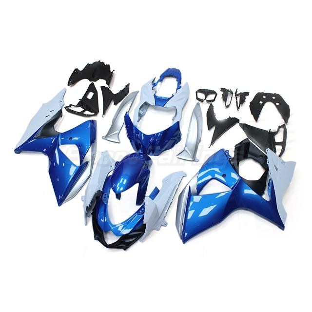 Sportfairings Fairing Kit fit for Suzuki GSXR1000 2009 - 2016 - Blue White