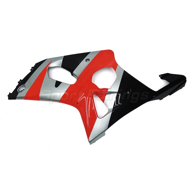 Sportfairings Fairing Kit fit for Suzuki GSXR1000 2000 - 2002 - Red Black Silver