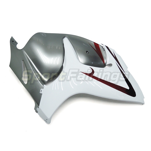 Sportfairings Fairing Kit fit for Suzuki Hayabusa GSX1300R 2008 - 2020 - White Grey Red
