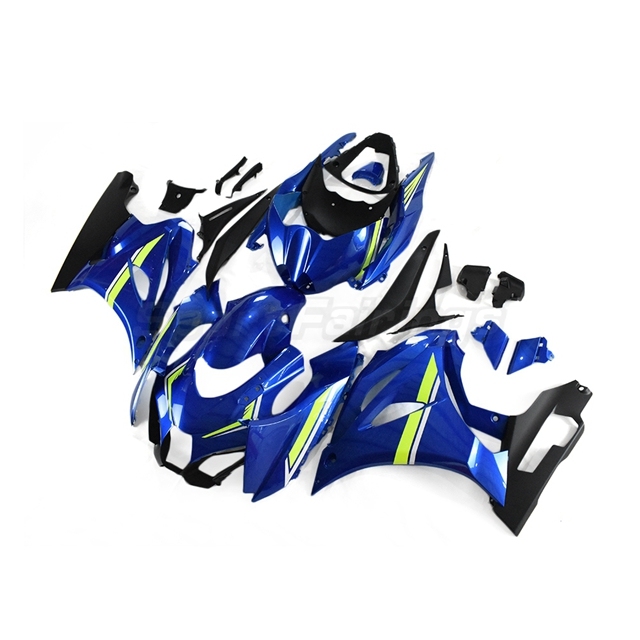 Sportfairings Fairing Kit fit for Suzuki GSXR1000 2017 - 2021 - Blue Black