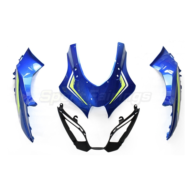 Sportfairings Fairing Kit fit for Suzuki GSXR1000 2017 - 2021 - Blue Black