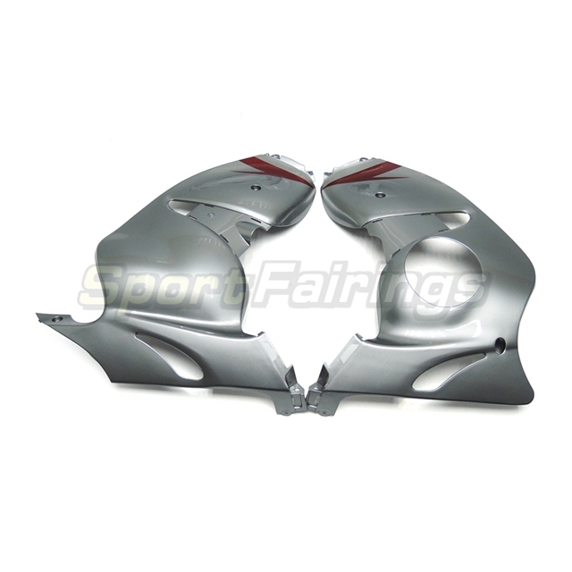 Sportfairings Fairing Kit fit for Suzuki Hayabusa GSX1300R 2008 - 2020 - White Grey Red
