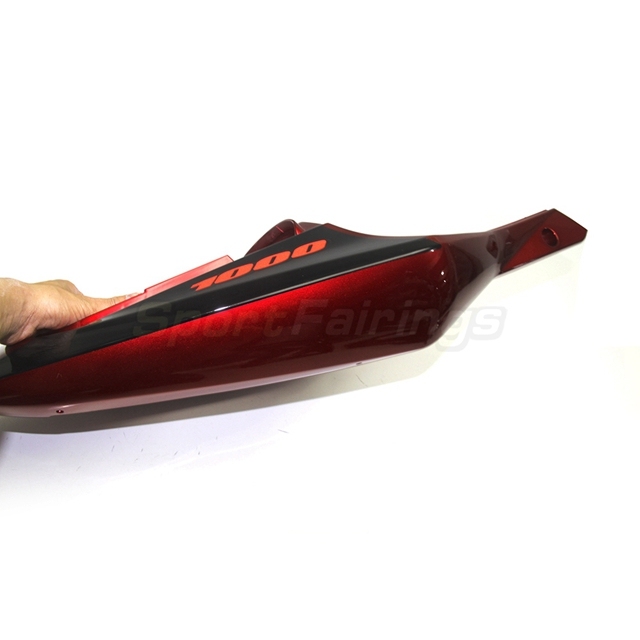 Sportfairings Fairing Kit fit for Suzuki GSXR1000 2003 - 2004 - Black Dark Red