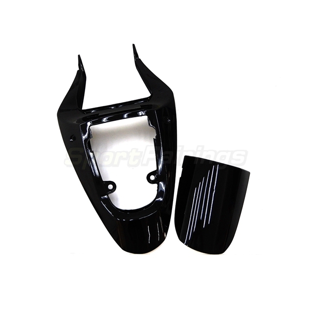 Sportfairings Fairing Kit fit for Suzuki GSXR1000 2000 - 2002 - Black with Red Flames