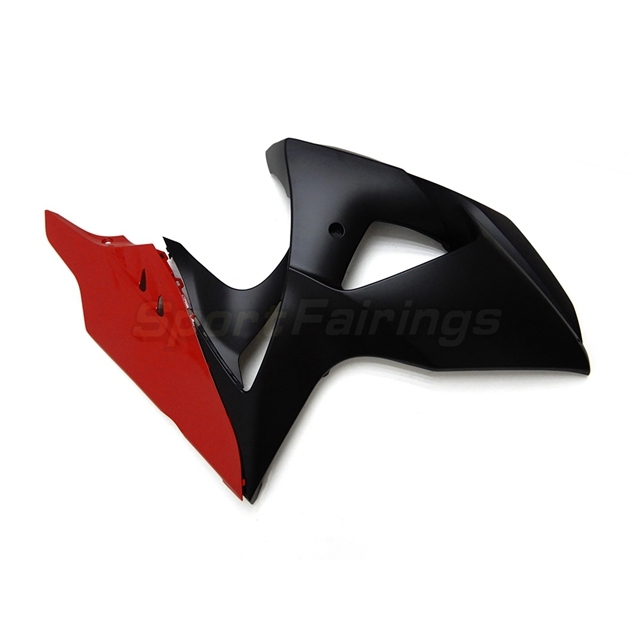 Sportfairings Fairing Kit fit for Suzuki GSXR1000 2009 - 2016 - Matte Black Red Gloss Black