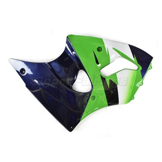 Sportfairings Fairing Kit fit for Kawasaki Ninja ZX6R 1998 - 1999 - Green Dark Blue