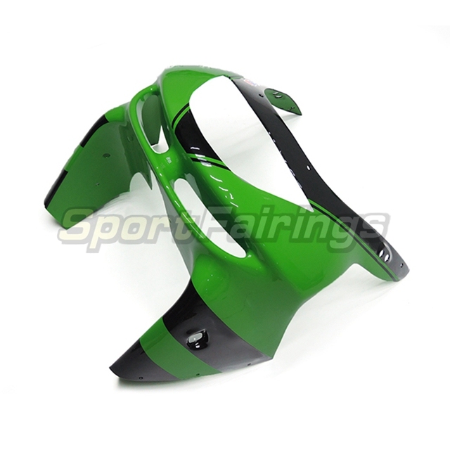 Sportfairings Fairing Kit fit for Kawasaki Ninja ZX6R 1998 - 1999 - Green Black
