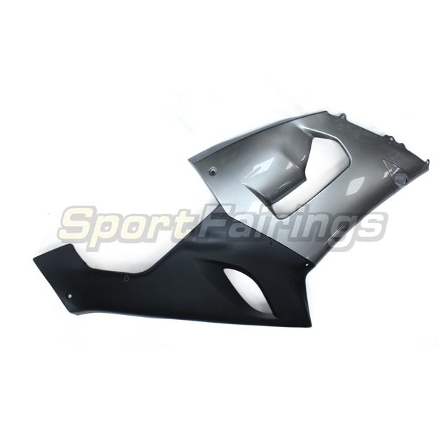 Sportfairings Fairing Kit fit for Kawasaki Ninja ZX6R 2005 - 2006 - Silver Black